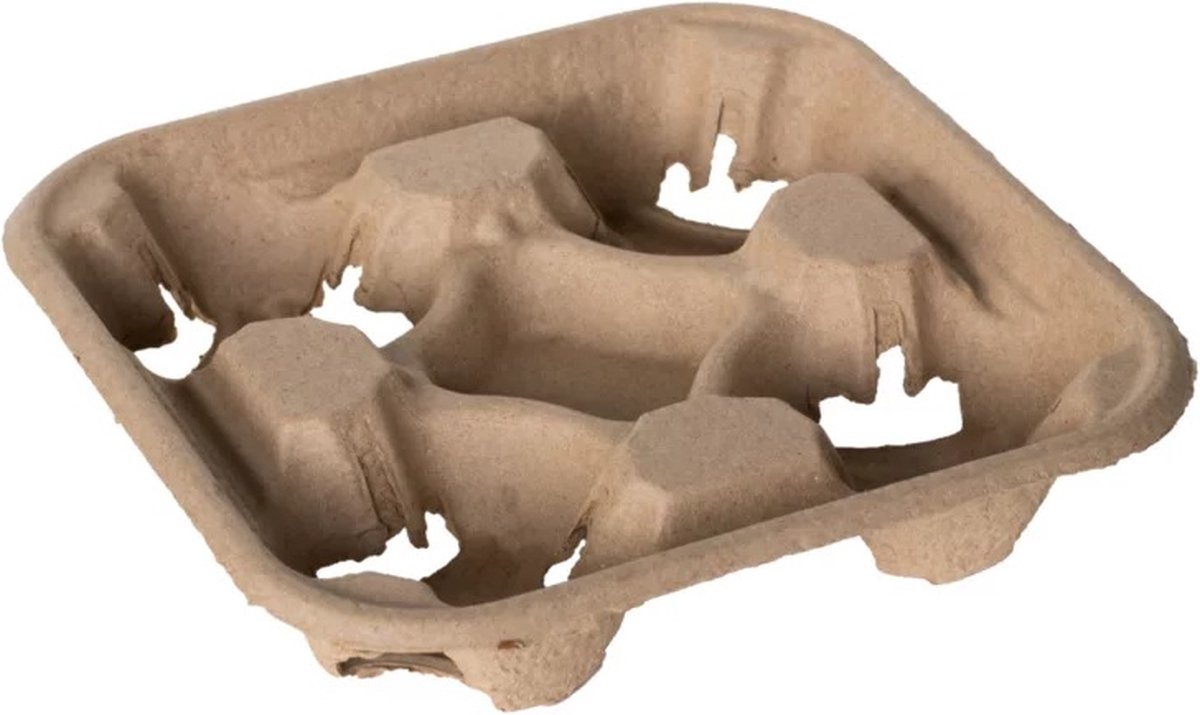 Draagtray voor 4 bekers