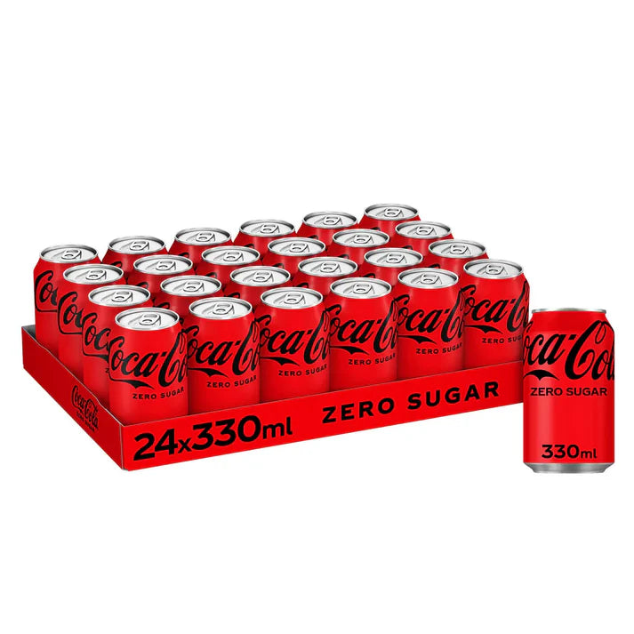 Coca cola zero (DK) 24 x 330ml