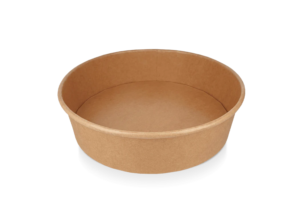 Salade bowl kraft/PE 900ml Ø184mm