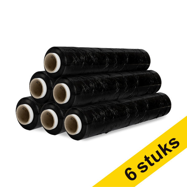 Hand wikkelfolie zwart
