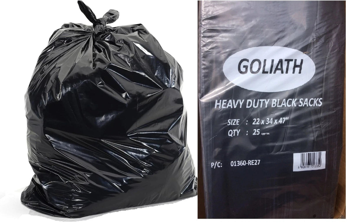 Afvalzakken Goliath 120 ltr 60 x 90 x 120cm 100 stuks