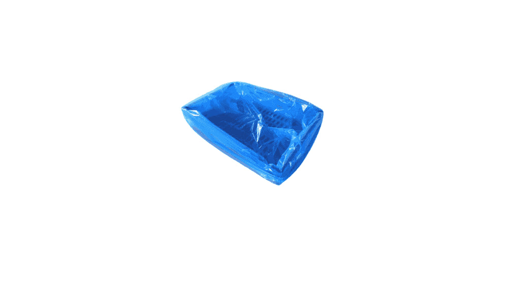 HDPE kratzakken blauw 63 x 108 x 63 cm ( 500 stuks )