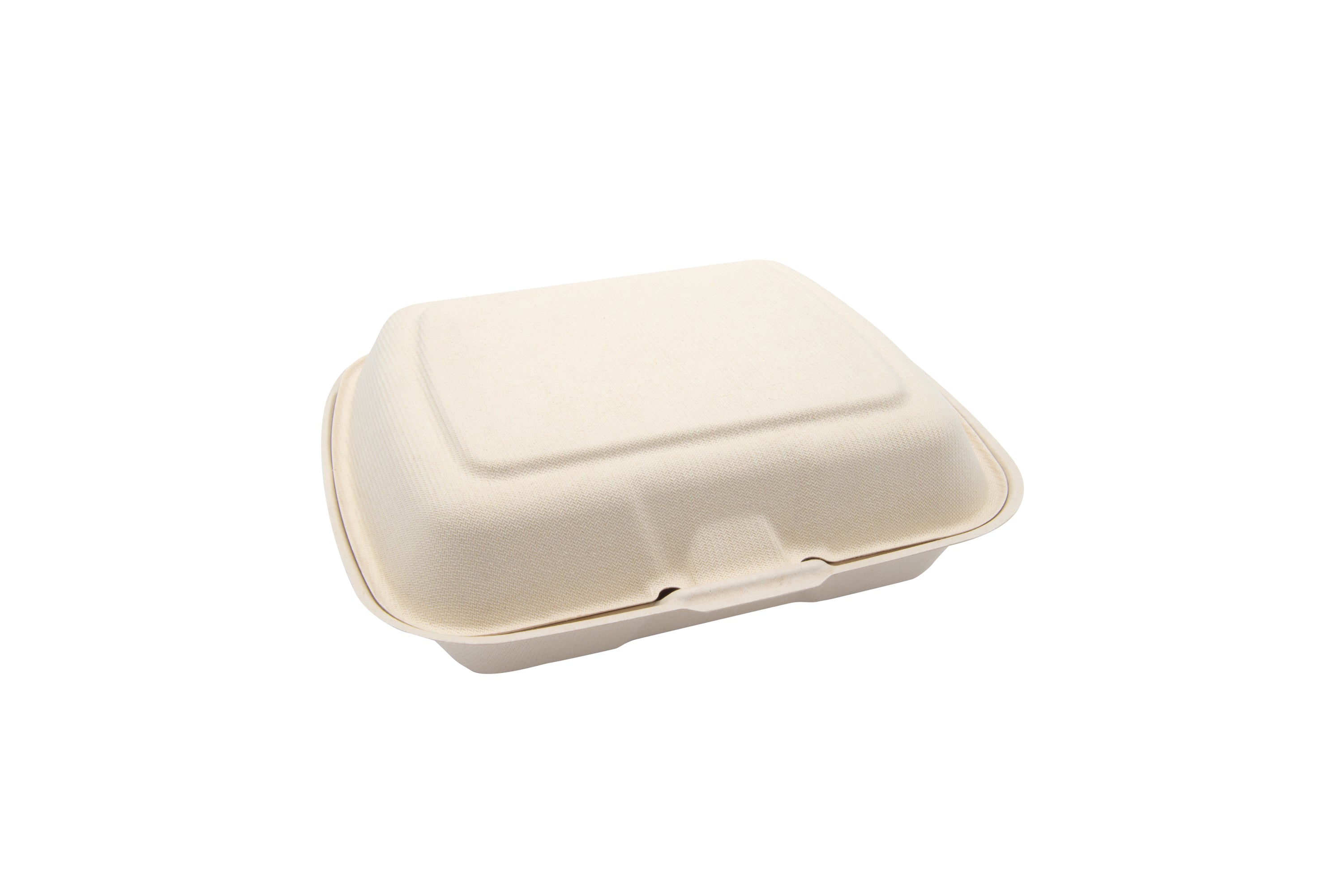 Menuboxen 1-vaks IP4, suikerriet 20,5 x 23 x 7 cm beige ( prijs per doos )