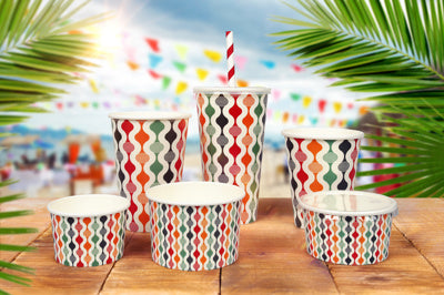 IJsbakjes 225 ml (8 oz), karton Ø 9,2 x 6 cm