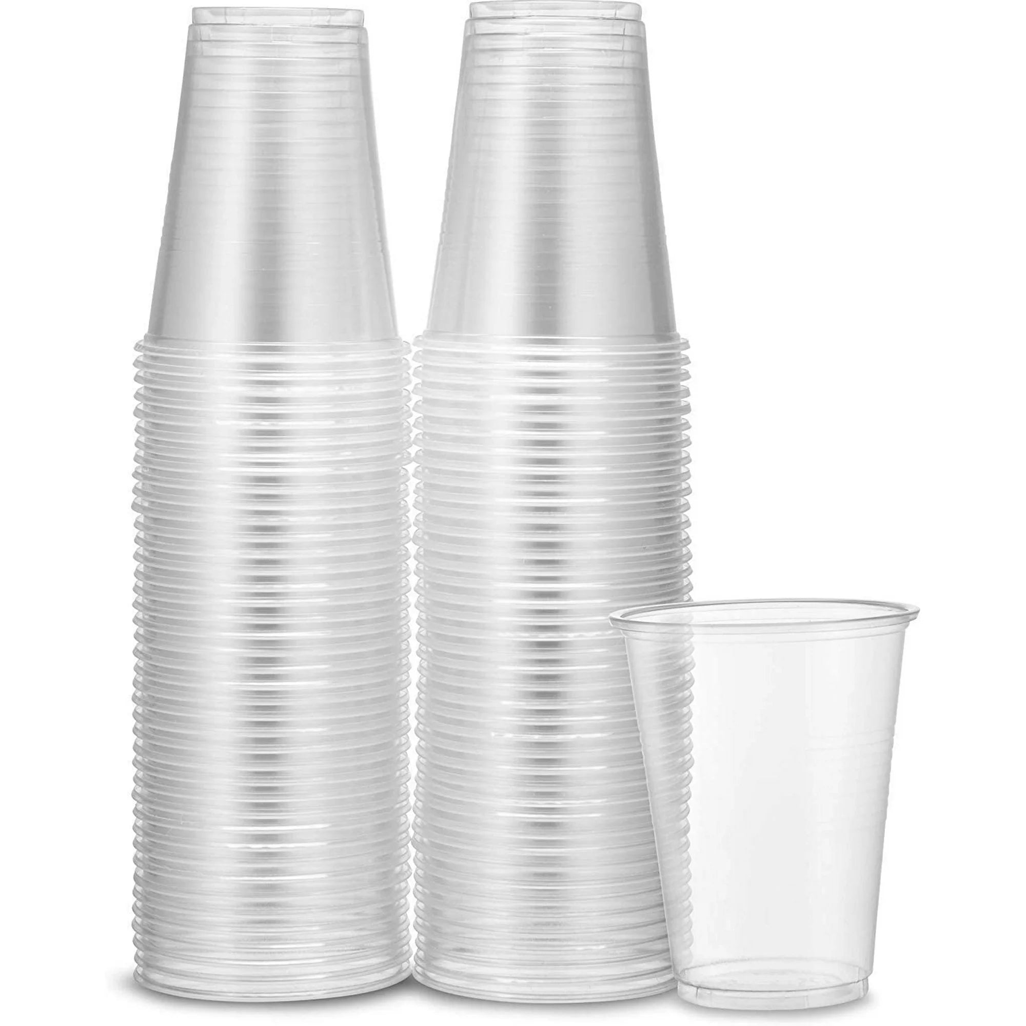 Transparant plastic beker 7oz