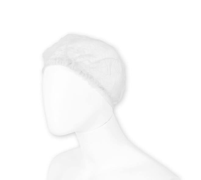 Haarnet - PP Non Woven - wit - 100 stuks