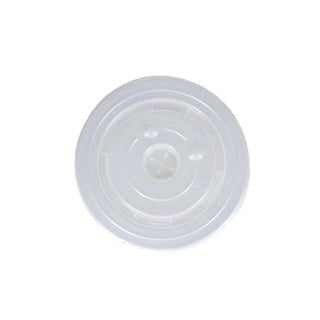 Deksels met kruisopening, PS Ø 9,2 cm transparant