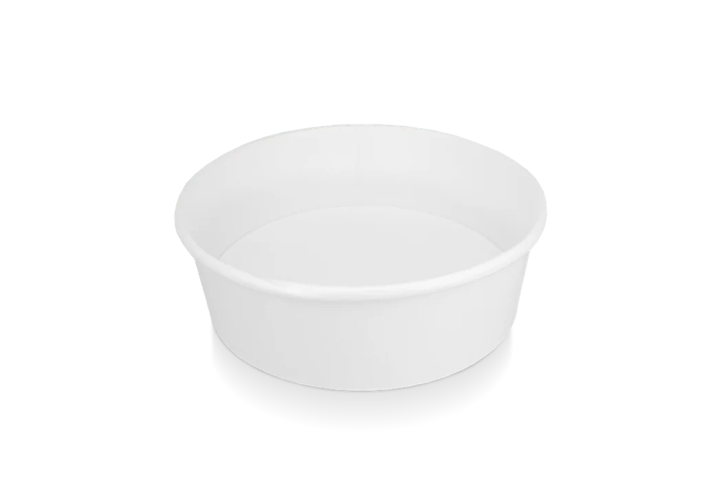 Salade bowl Wit/PE 500ml Ø148mm