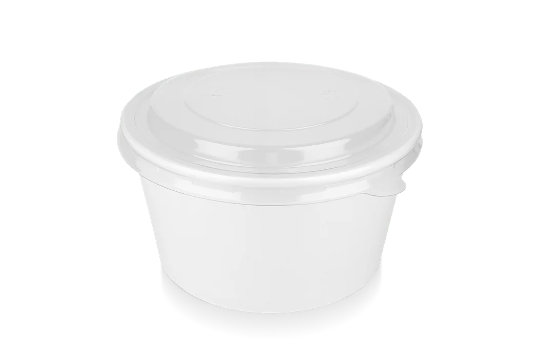 Salade bowl Wit/PE 1000ml Ø148mm