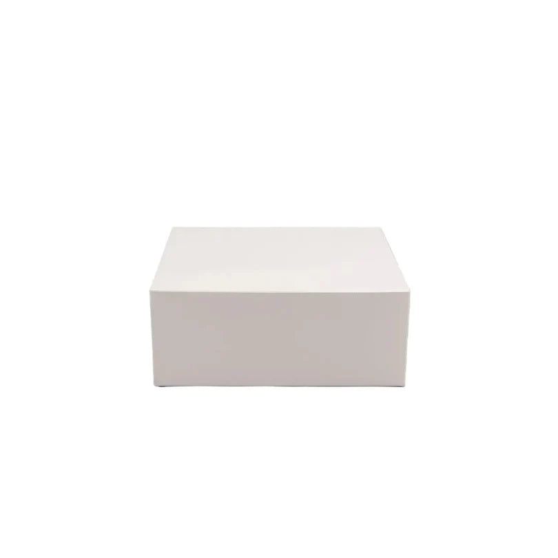 Gebaksdoos 20x20x8 cm 100 Stuks wit