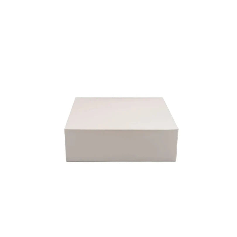 Gebaksdoos 25x25x8 cm 100 Stuks wit