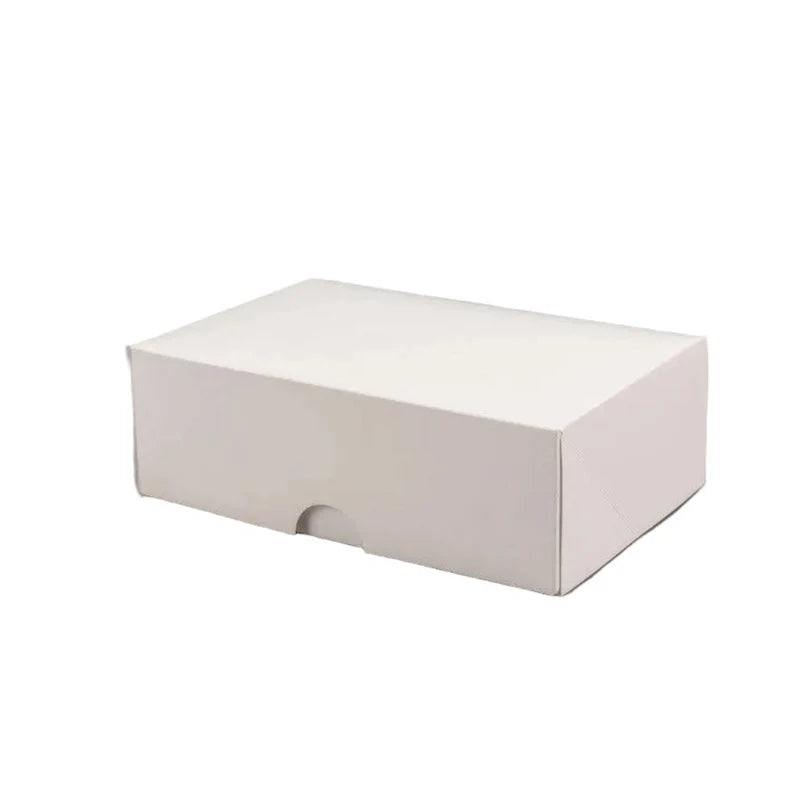 Gebaks doos 26x20x8 cm 100 Stuks wit