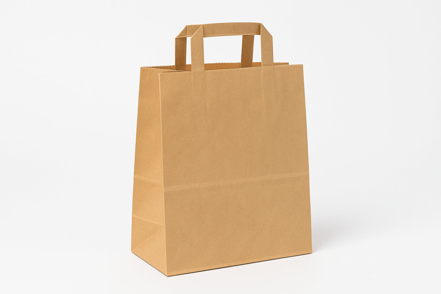 Papieren tassen klein kraft 22x10x28 250 stuks