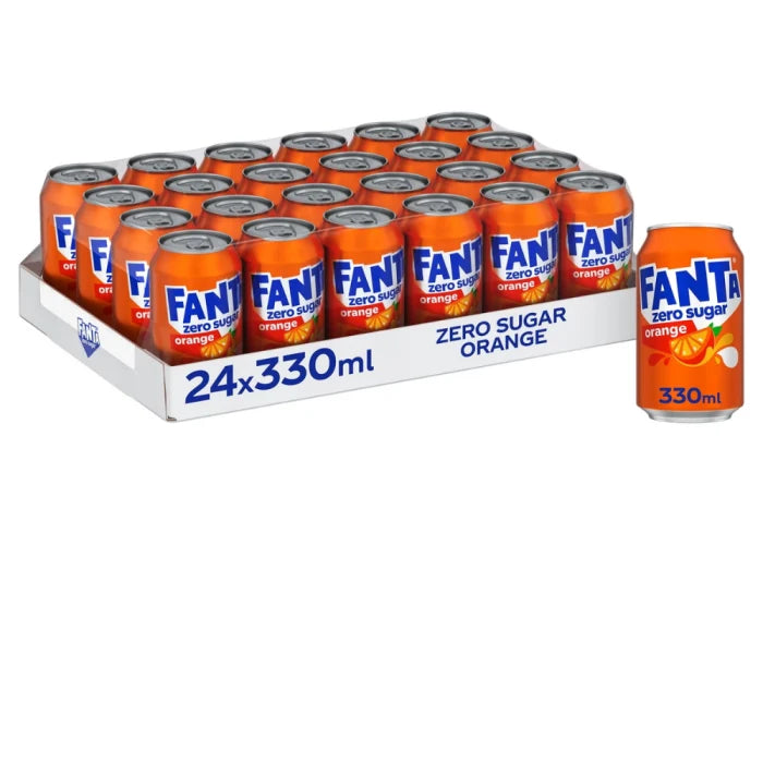 Fanta Orange zero (DK) 24 x 330ml