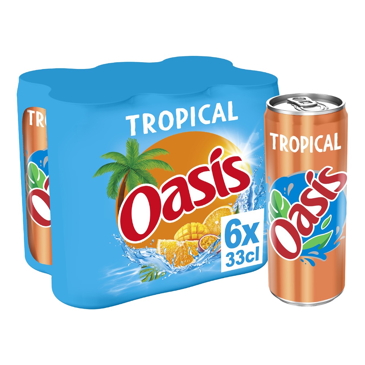 Oasis Tropical 330ml 24 stuks