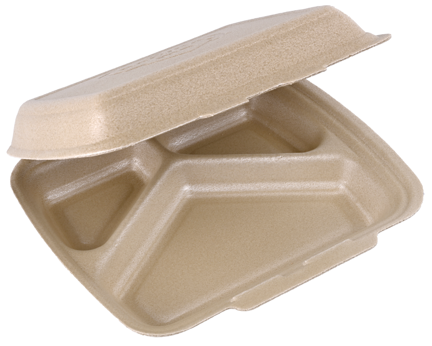 EPP menuboxen bruin 3-vaks